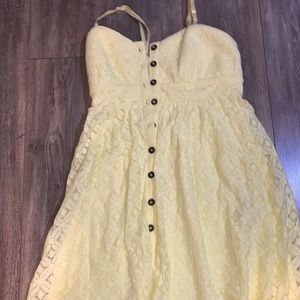 Yellow sun dress